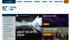 What Cibseliftsgroup.org website looked like in 2018 (5 years ago)