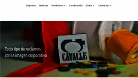 What Cavalletextil.com website looked like in 2018 (5 years ago)