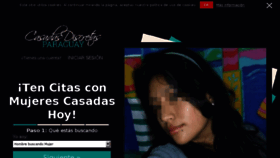 What Casadasdiscretasparaguay.com website looked like in 2018 (5 years ago)