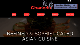 What Chengdurestaurant.com website looked like in 2018 (5 years ago)