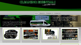 What Cleaningessentials.com.au website looked like in 2018 (5 years ago)