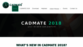 What Cadmate.org website looked like in 2018 (5 years ago)