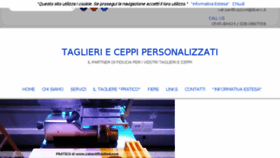 What Catsanificazioni.com website looked like in 2018 (5 years ago)