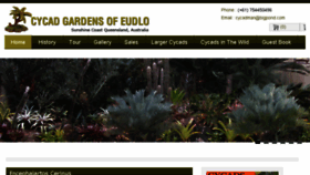 What Cycadgardens.com.au website looked like in 2018 (5 years ago)