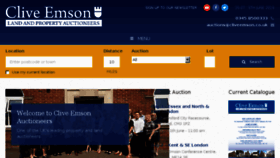 What Cliveemson.co.uk website looked like in 2018 (5 years ago)
