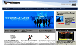 What Cgwebsolutions.com website looked like in 2018 (5 years ago)