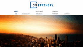 What Cfipartners.com website looked like in 2018 (5 years ago)