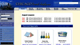 What Chicagodentalsupply.com website looked like in 2018 (5 years ago)
