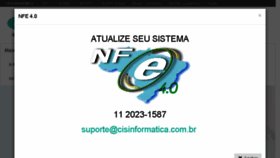 What Cisinformatica.com.br website looked like in 2018 (5 years ago)