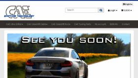 What Cae-racing.de website looked like in 2018 (5 years ago)