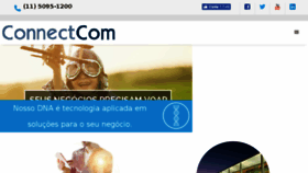 What Connectcom.com.br website looked like in 2018 (5 years ago)