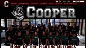 What Cooperisd.net website looked like in 2018 (5 years ago)