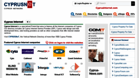 What Cyprusinternet.com website looked like in 2018 (5 years ago)
