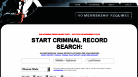 What Crimesmasher.com website looked like in 2018 (5 years ago)