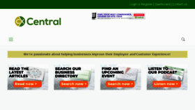 What Cxcentral.com.au website looked like in 2018 (5 years ago)