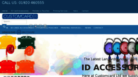 What Custom-id-cards.co.uk website looked like in 2018 (5 years ago)