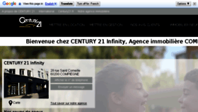What Century21-infinity-compiegne.com website looked like in 2018 (5 years ago)