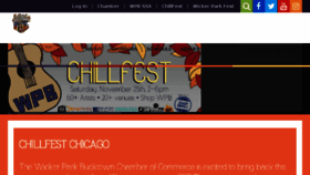 What Chillfestchicago.com website looked like in 2018 (5 years ago)