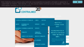 What Centralmed.pt website looked like in 2018 (5 years ago)