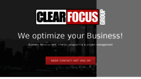 What Clearfocus-group.com website looked like in 2018 (5 years ago)