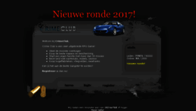 What Cclub.nl website looked like in 2018 (5 years ago)