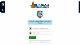 What Colegiosantateresita.ciudadeducativa.com website looked like in 2018 (5 years ago)