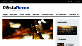 What Costarecon.com website looked like in 2018 (5 years ago)