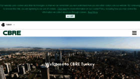 What Cbre.com.tr website looked like in 2018 (5 years ago)