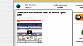 What Cybercronus.com.br website looked like in 2018 (5 years ago)