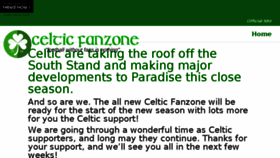 What Celticfanzone.net website looked like in 2018 (5 years ago)