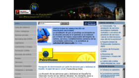 What Cop-asturias.org website looked like in 2018 (5 years ago)