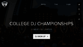What Campusdj.com website looked like in 2018 (5 years ago)