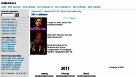 What Calendardate.co.uk website looked like in 2018 (5 years ago)
