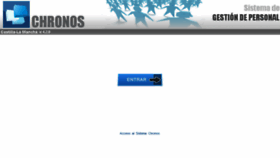 What Chronos.jccm.es website looked like in 2018 (5 years ago)