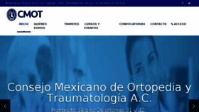 What Cmot.org.mx website looked like in 2018 (7 years ago)