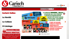 What Carisch.com website looked like in 2018 (5 years ago)