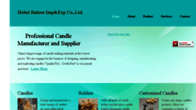 What Candleschina.com website looked like in 2018 (5 years ago)