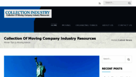What Collectionindustry.org website looked like in 2018 (5 years ago)