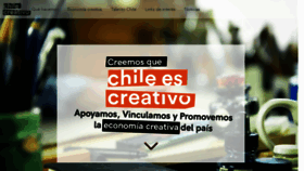 What Chilecreativo.cl website looked like in 2018 (5 years ago)