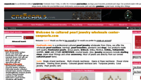 What Cnepearls.com website looked like in 2018 (5 years ago)