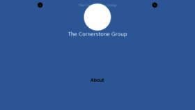 What Cornerstone-grp.com website looked like in 2018 (5 years ago)