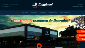What Comdovel.com.br website looked like in 2018 (5 years ago)