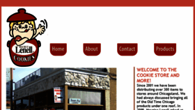 What Chicagocookiestore.com website looked like in 2018 (5 years ago)