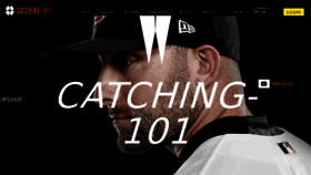 What Catching-101.com website looked like in 2018 (5 years ago)