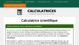 What Calculatrice-scientifique.eu website looked like in 2018 (5 years ago)