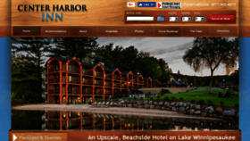 What Centerharborinn.com website looked like in 2018 (5 years ago)