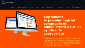 What Copromatic.com website looked like in 2018 (5 years ago)
