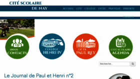 What Citescolairedenay.fr website looked like in 2018 (5 years ago)