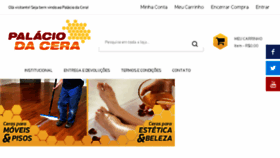 What Casadacera.com.br website looked like in 2018 (5 years ago)