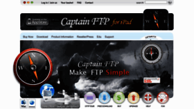 What Captainftp.com website looked like in 2018 (5 years ago)